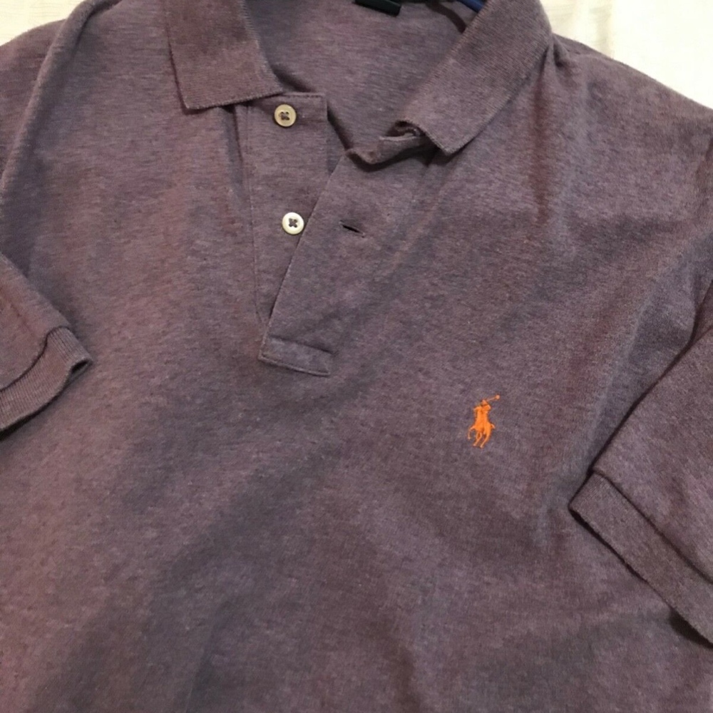 Polo Ralph Lauren Purple Polo Soft mens Small